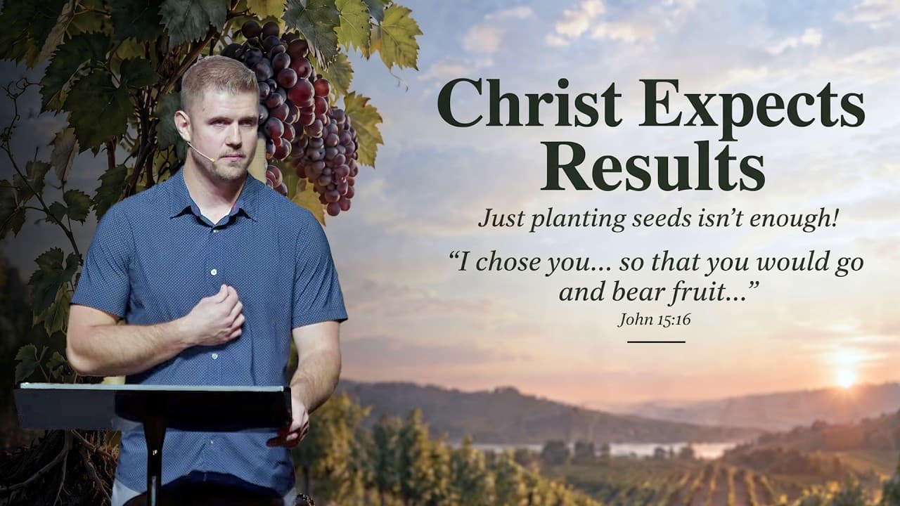 Christ Expects Results. Sermon by Nik Burlakov
