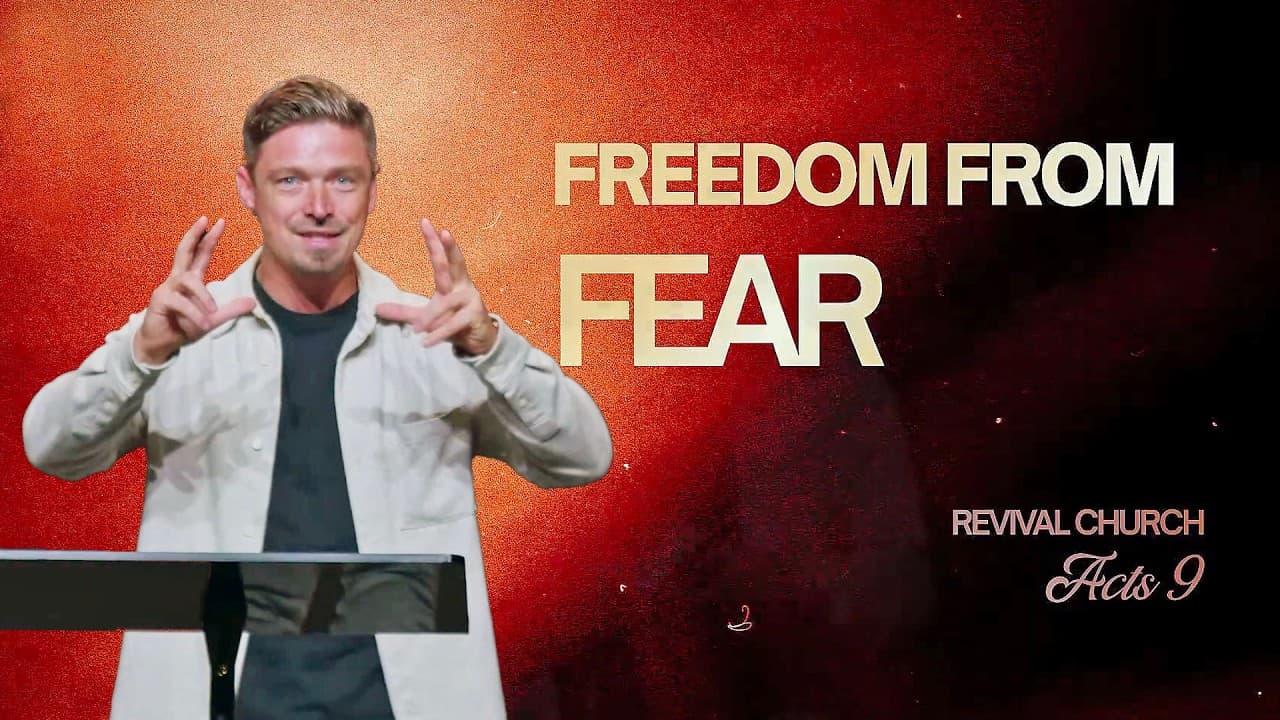 FREEDOM FROM FEAR. Acts chapter 9. Sermon by Tim Yelchaninov